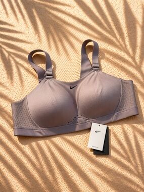 Nike Lavender High-Support Sports Bra